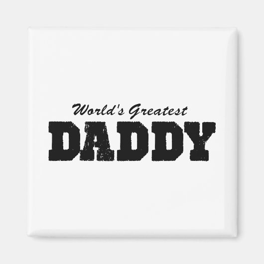 Weltbest Daddy Magnet (Vorne)