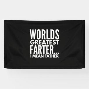 Weltbest Farter I Gemein Vater Banner