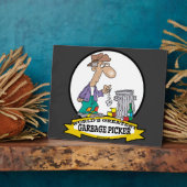 WELTBEST GARBAGE PICKER CARTOON FOTOPLATTE (Seite)
