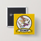 WELTBEST GIMP WOMP CARTOON BUTTON (Vorne & Hinten)