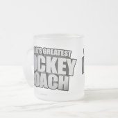 weltbest Hockey Coach Mattglastasse (Vorderseite Links)