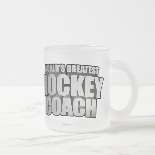 weltbest Hockey Coach Mattglastasse (Rechts)