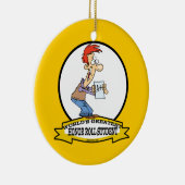 WELTBEST HONOR ROLL STUDENT CARTOON KERAMIKORNAMENT (Rechts)