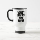 Weltbest Keno Player Reisebecher (Links)