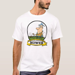 WELTBEST LAWN MOWER MEN CARTOON T-Shirt