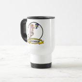 WELTBEST LINEMAN MEN CARTOON REISEBECHER (Vorderseite Links)