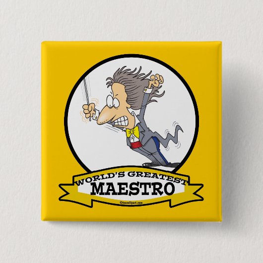 WELTBEST MAESTRO MEN CARTOON BUTTON (Vorderseite)