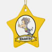 WELTBEST MAESTRO MEN CARTOON KERAMIK ORNAMENT (Links)