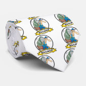 WELTBEST MAILMAN MÄNNER CARTOON KRAWATTE (Gerollt)