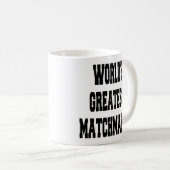 Weltbest Matchmaker Kaffeetasse (VorderseiteRechts)