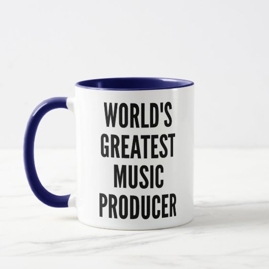 Weltbest Music Producer Tasse (Links)