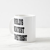 Weltbest-Optometriker Kaffeetasse (Vorderseite Links)