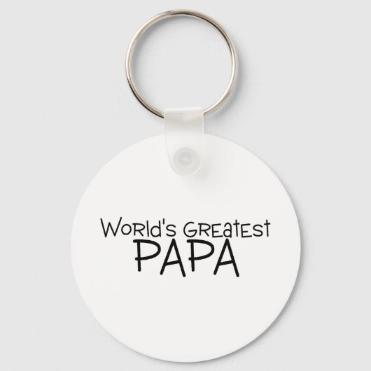 Weltbest Papa Schlüsselanhänger (Vorderseite)