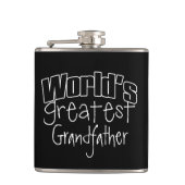 Weltbest Personalisiert Flachmann (Vorderseite)