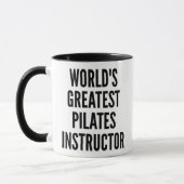 Weltbest Pilates Instructor Tasse (Links)
