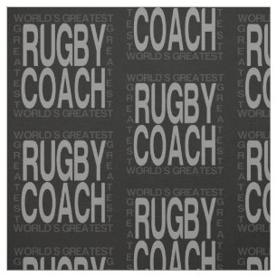 Weltbest Rugby Coach Stoff