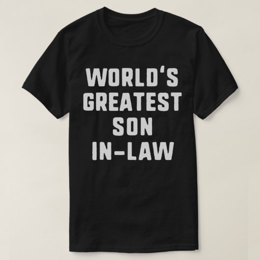 Weltbest SonInLaw Funny - Weihnachtsgeschenk T-Shirt (Design vorne)