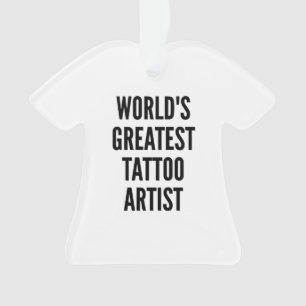 Weltbest Tattoo Artist Ornament