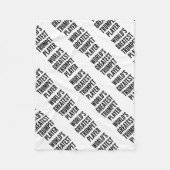 Weltbest Trumpet Player Fleecedecke (Vorderseite)