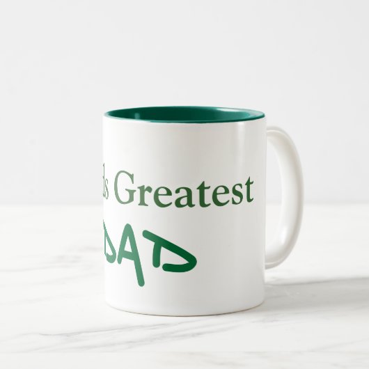 Weltbest, VATER Zweifarbige Tasse (VorderseiteRechts)