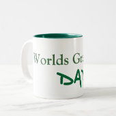 Weltbest, VATER Zweifarbige Tasse (Vorderseite Links)