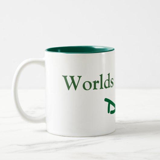 Weltbest, VATER Zweifarbige Tasse (Links)