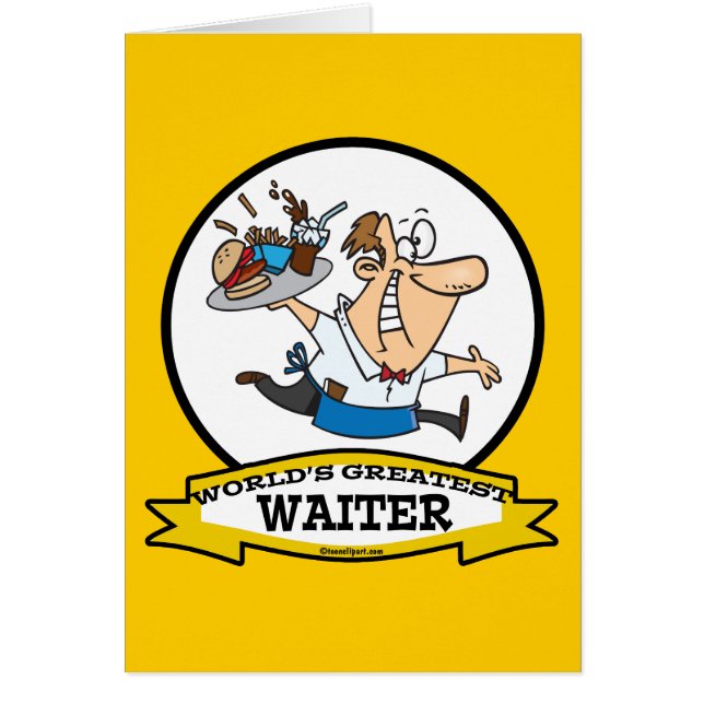 WELTBEST WAITER II MEN CARTOON (Vorne)