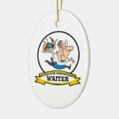 WELTBEST WAITER II MEN CARTOON KERAMIKORNAMENT (Links)