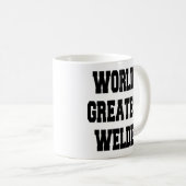 Weltbest Welder Kaffeetasse (VorderseiteRechts)