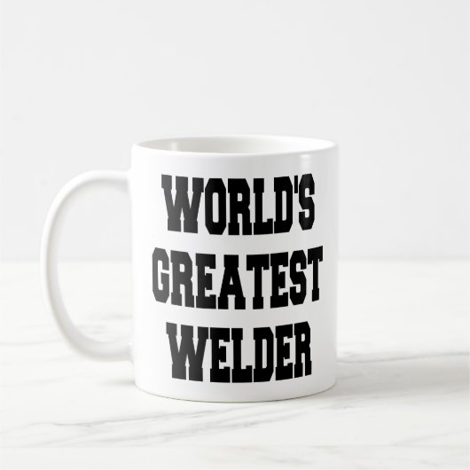 Weltbest Welder Kaffeetasse (Links)