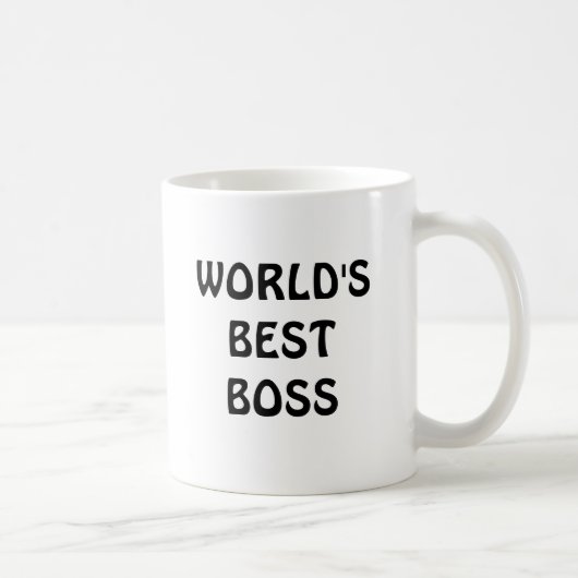 WELTBESTBOSS KAFFEETASSE (Rechts)