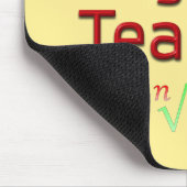 Weltbeste Algebra-Lehrerin mit Formel Mousepad (Ecke)