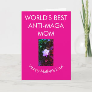 Weltbeste Anti-MAGA-Mama Karte