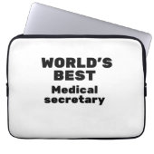 Weltbeste Ärzteministerin Laptopschutzhülle (Vorderseite)