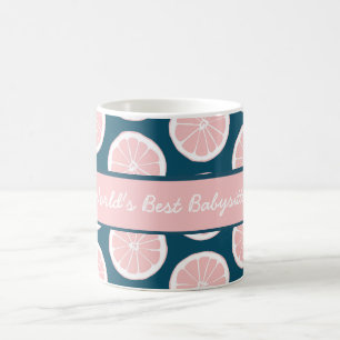 Weltbeste Babysitter-Citrus-Tasse Kaffeetasse