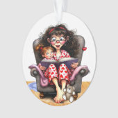 Weltbeste Babysitter / Mama / Großmutter Ornament (Vorderseite)