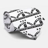 Weltbeste Bestattungsfirma Krawatte (Gerollt)