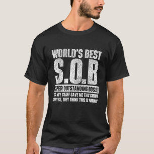 Weltbeste Boss Funny Manager Superv T-Shirt