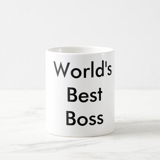Weltbeste Boss-Kaffee-Tasse Kaffeetasse (Mittel)