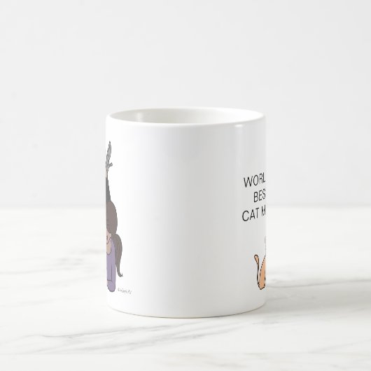Weltbeste Cat-Mama-Kaffeekoffe-Tasse Kaffeetasse (Mittel)