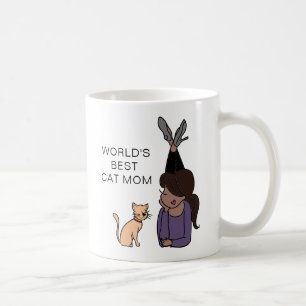 Weltbeste Cat-Mama-Kaffeekoffe-Tasse Kaffeetasse