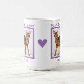 Weltbeste Cat-Mama personalize (Abessinier) Kaffeetasse (Mittel)