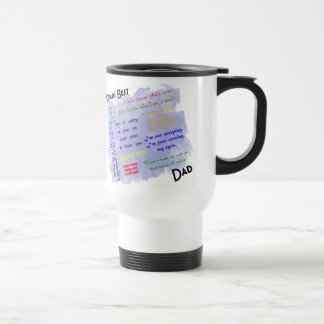 Weltbeste Dadism Reise-Tasse Reisebecher