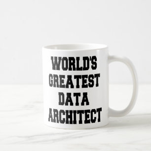 Weltbeste Datenarchitektur Kaffeetasse