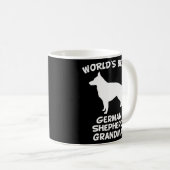 Weltbeste deutsche Schäferhirte - Oma Dog Owner Kaffeetasse (VorderseiteRechts)