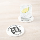 Weltbeste Diät Getränkeuntersetzer (Seite)