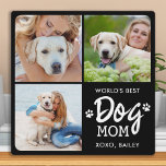 Weltbeste DOG-MAMA Custom 3 FotoCollage Fotoplatte<br><div class="desc">Die beste Mama der Welt... Überraschen Sie Ihre Lieblings-Hund-Mama in diesem Muttertag , Geburtstag oder Weihnachten mit dieser super niedlichen Haustier-Foto Collage-Plakette. Passen Sie diese Hundemutter-Foto-Plakette mit Ihren 3 Lieblings-Fotos Ihres Hundes an, und nennen Sie. Perfektes Geschenk für alle Hundemütter und Hundefreunde. Großartiges Geschenk des Hundes. COPYRIGHT © 2022 Judy...</div>