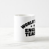 Weltbeste Englischlehrerin Kaffeetasse (Mittel)