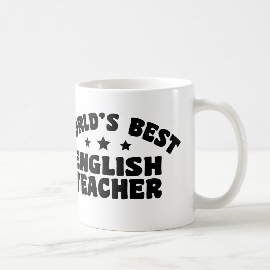 Weltbeste Englischlehrerin Kaffeetasse (Rechts)