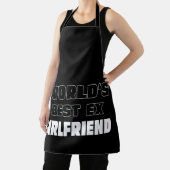Weltbeste Ex-Freundin - Funny-Sprichwort - Geschen Schürze (InSitu)